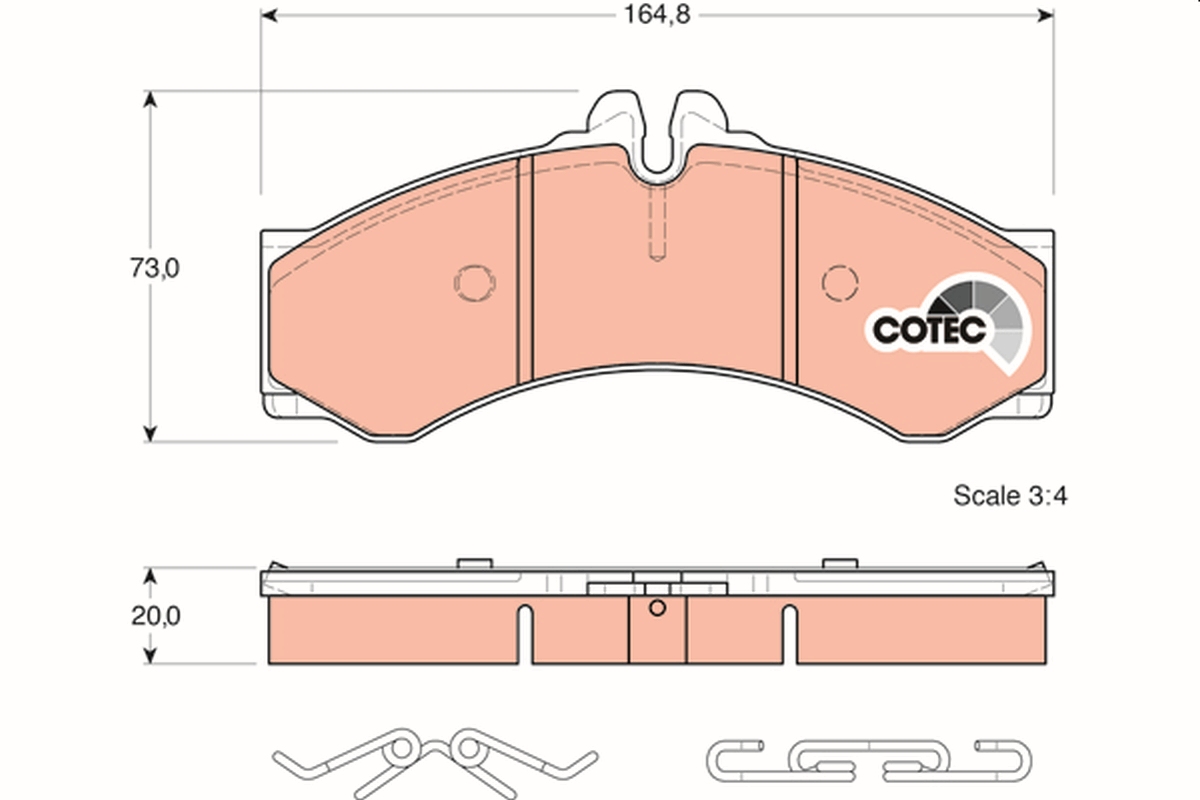 TRW GDB1288 COTEC set...