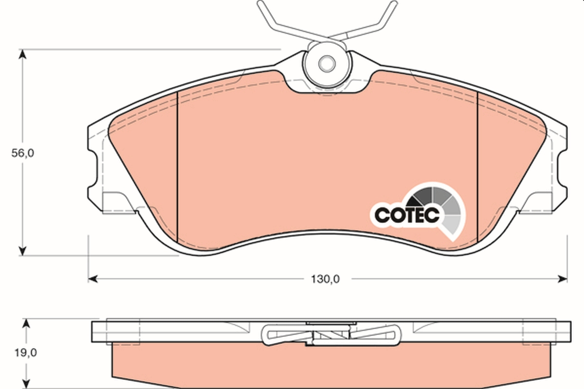 TRW GDB1295 COTEC set...