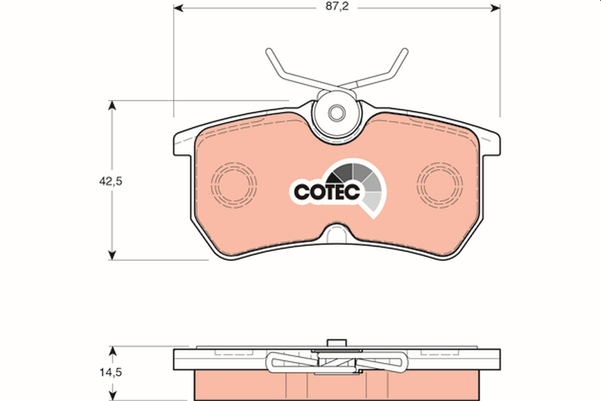 TRW GDB1354 COTEC set...