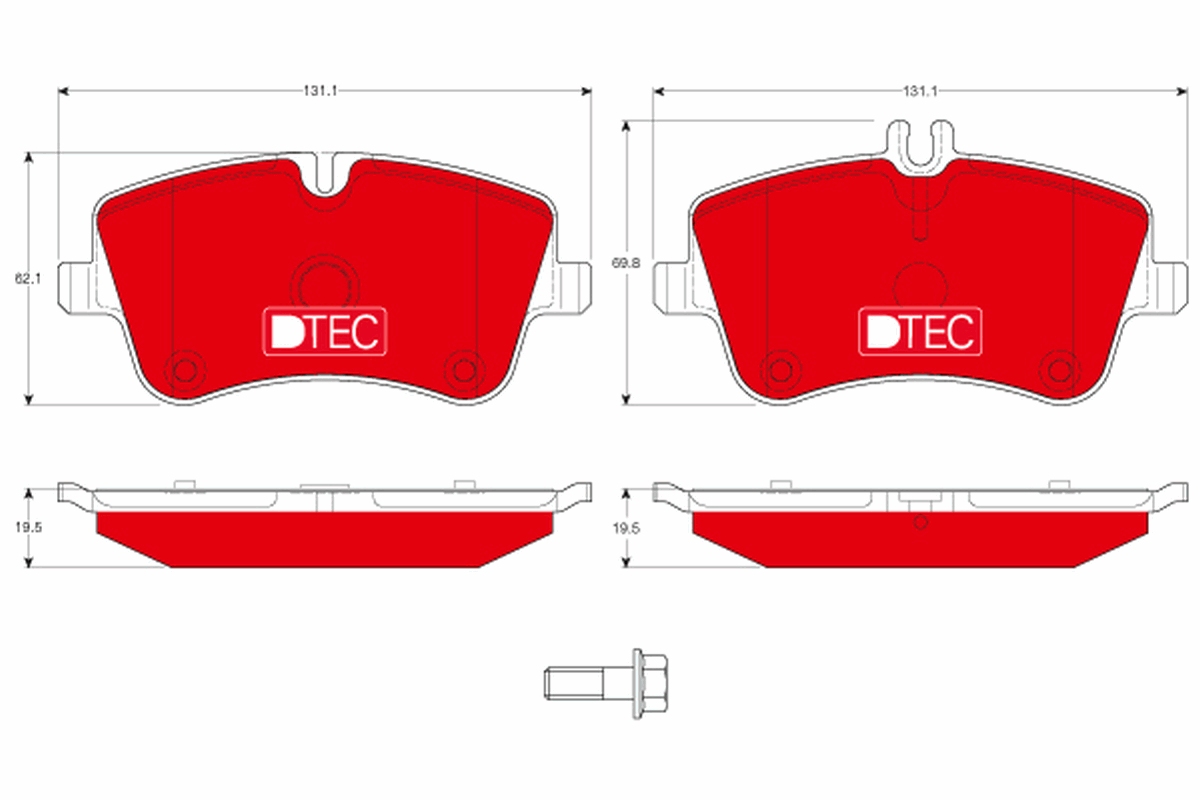 TRW GDB1413DTE DTEC COTEC...