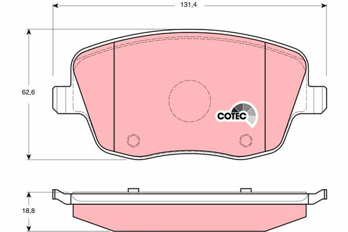 TRW GDB1414 COTEC set...