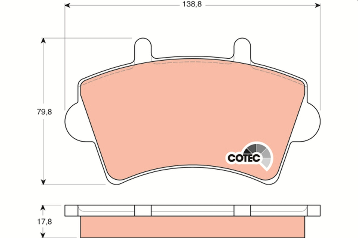 TRW GDB1442 COTEC set...