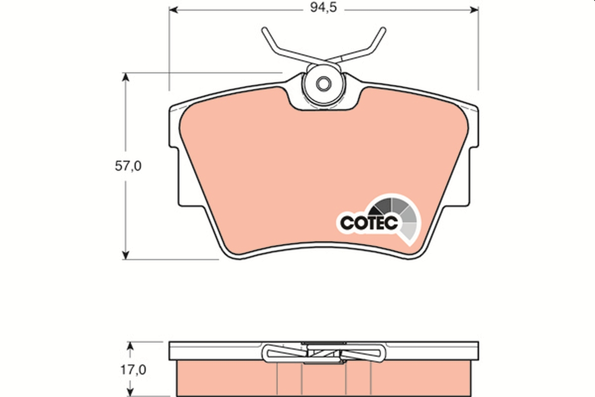 TRW GDB1479 COTEC set...