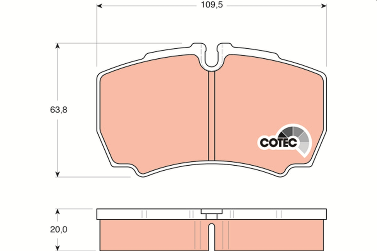 TRW GDB1535 COTEC Kit...