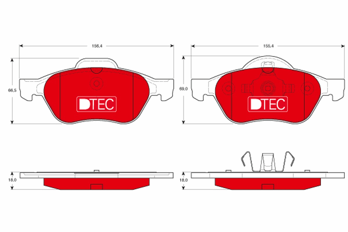 TRW GDB1540DTE DTEC COTEC...