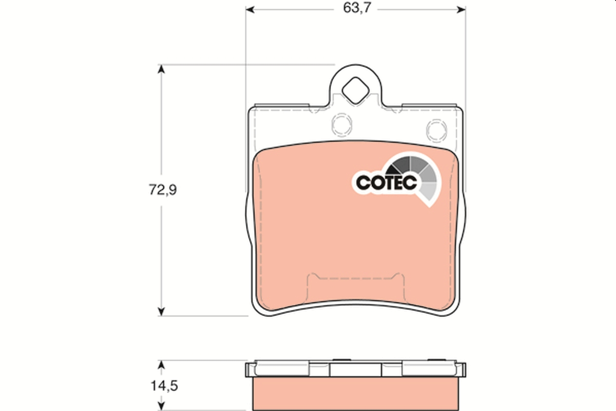 TRW GDB1545 COTEC set...