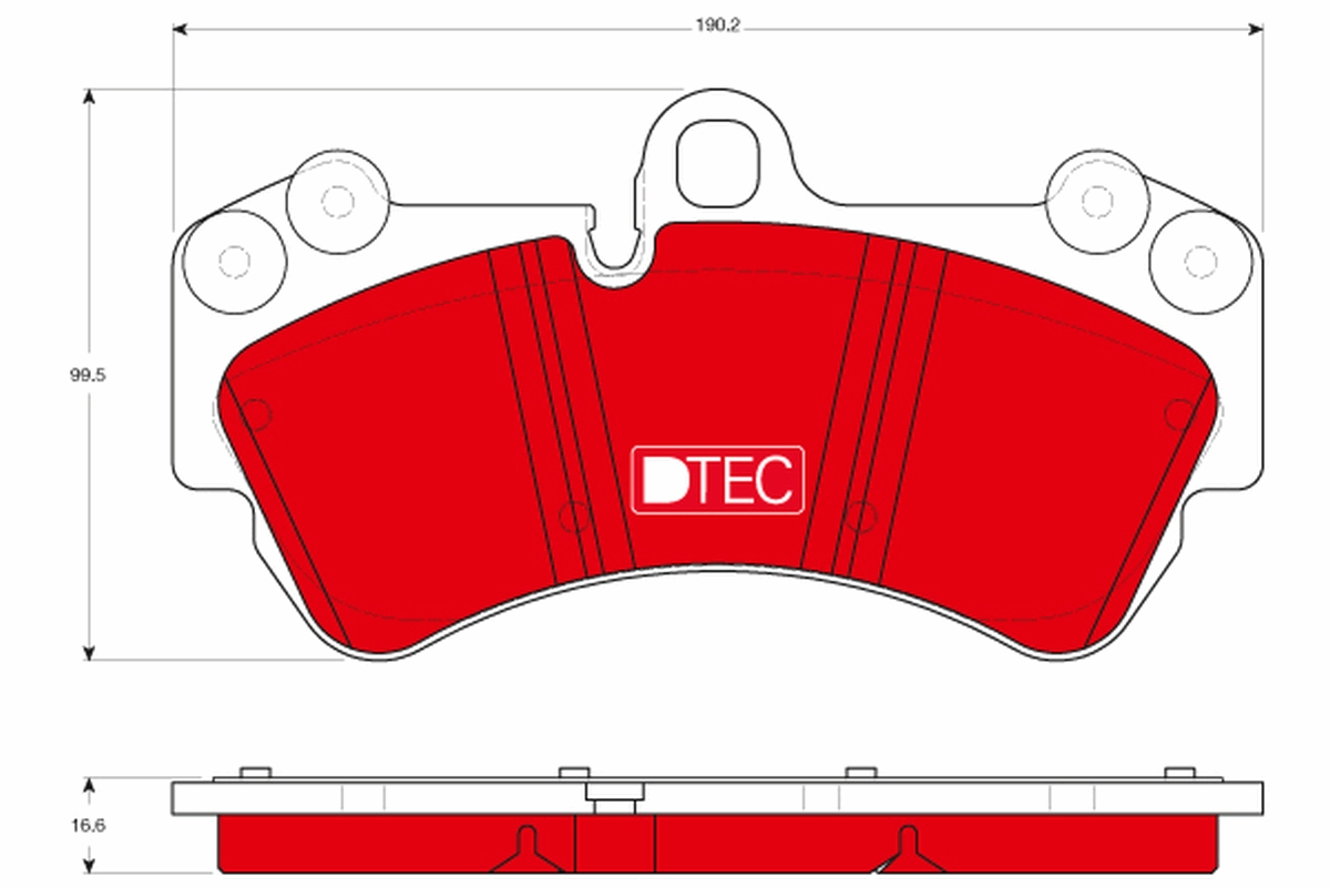 TRW GDB1547DTE DTEC COTEC...