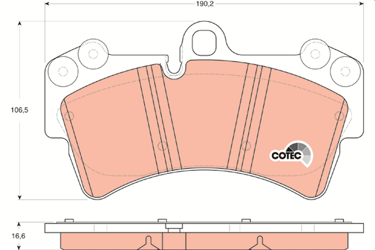 TRW GDB1548 COTEC Kit...