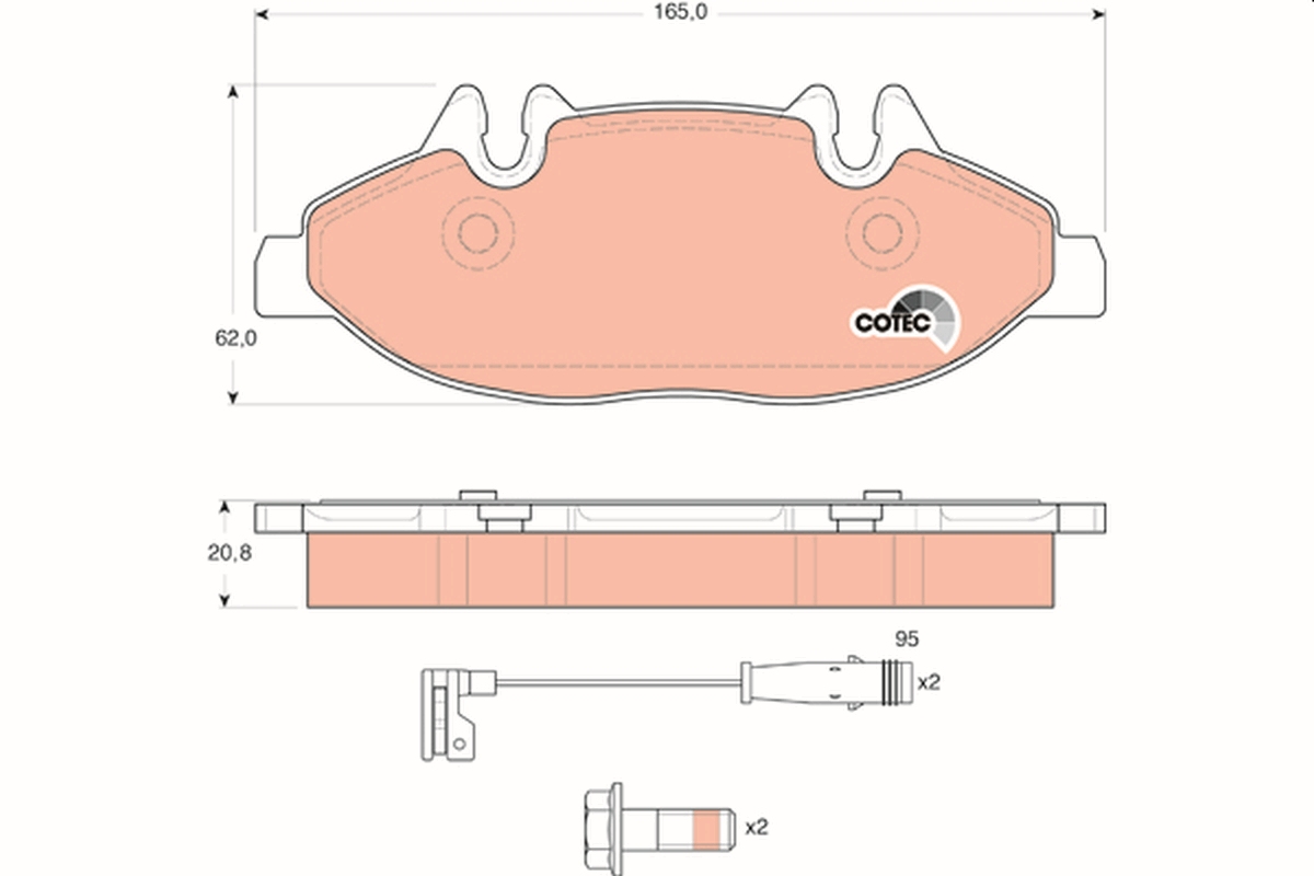 TRW GDB1600 COTEC set...