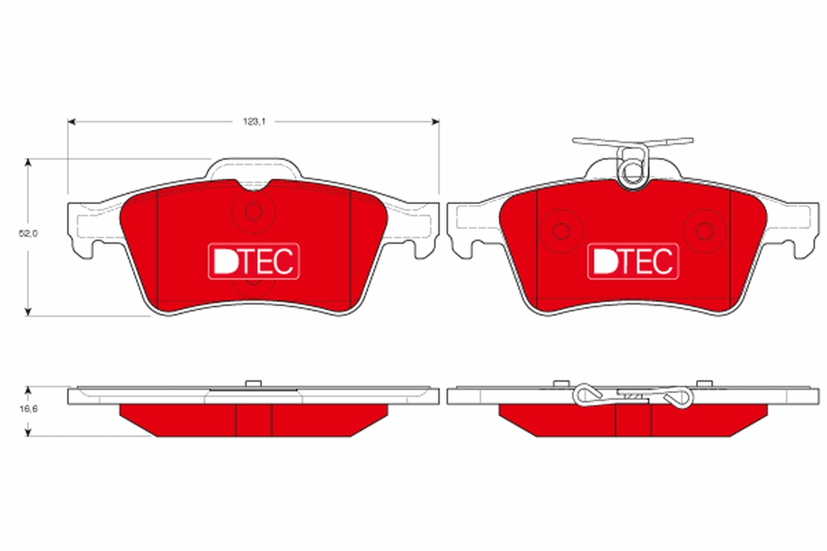 TRW GDB1621DTE DTEC COTEC...