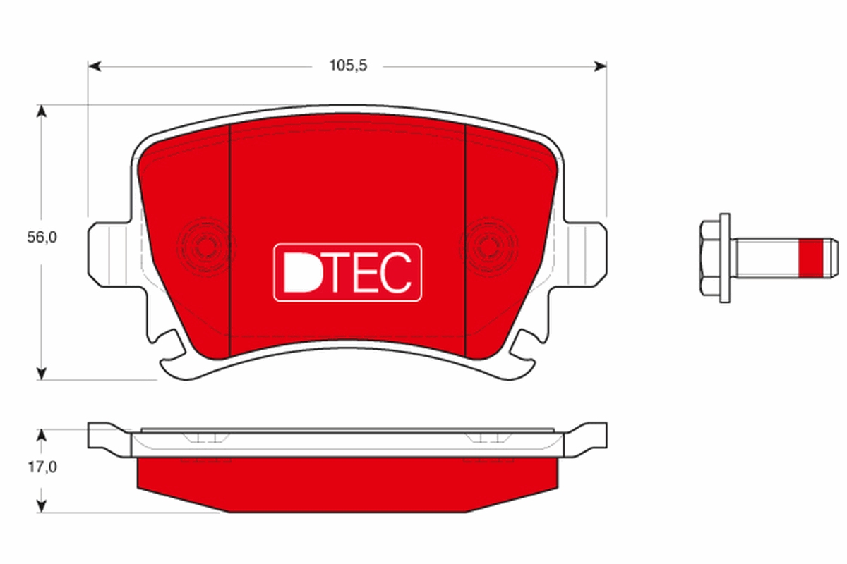 TRW GDB1622DTE DTEC COTEC...