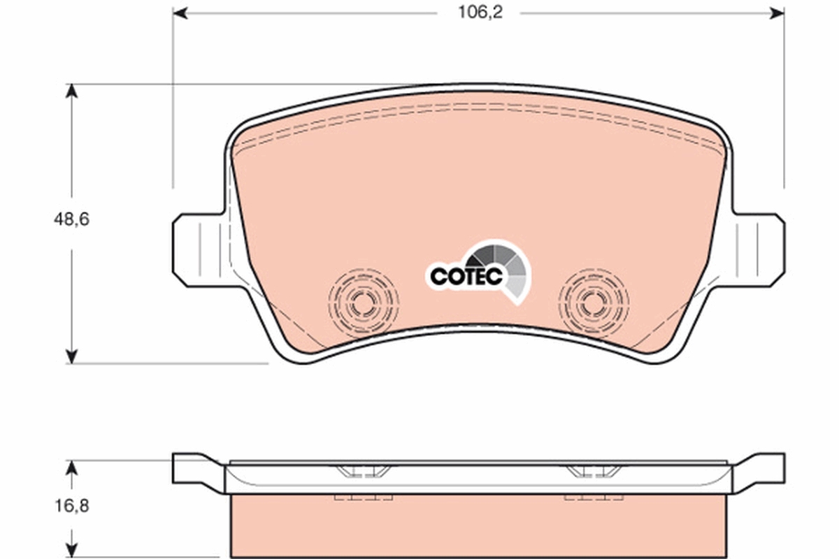 TRW GDB1685 COTEC set...