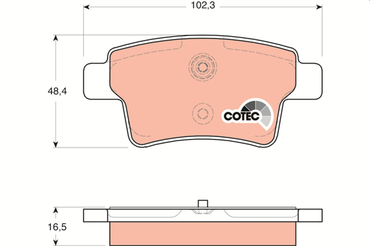 TRW GDB1692 COTEC set...