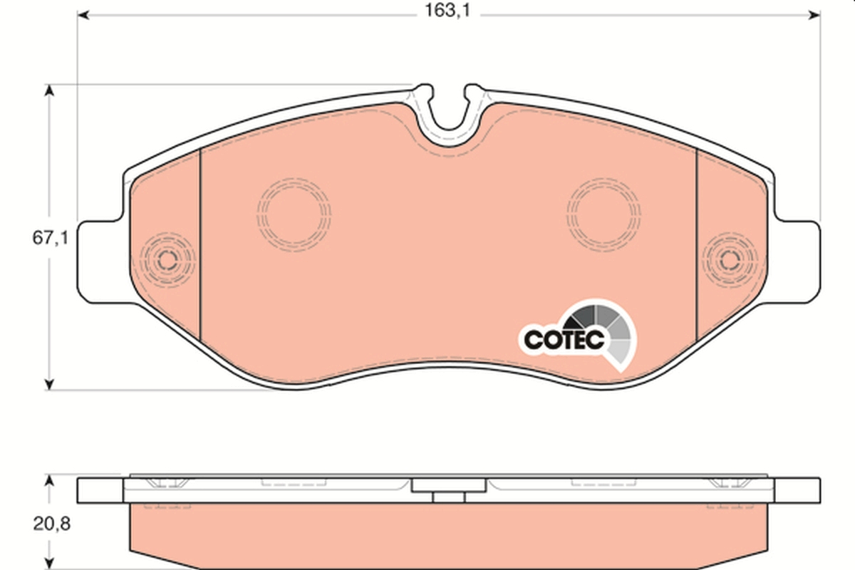 TRW GDB1698 COTEC Kit...