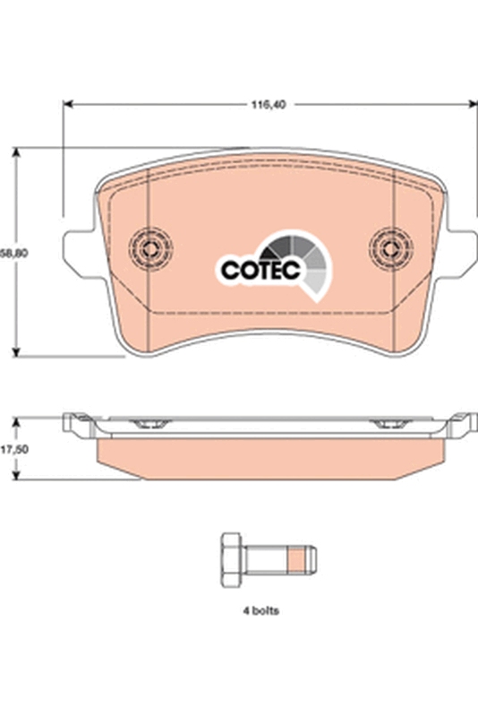 TRW GDB1765 COTEC Kit...