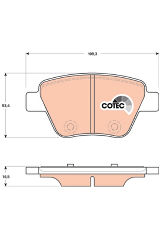 TRW GDB1841 COTEC Kit...