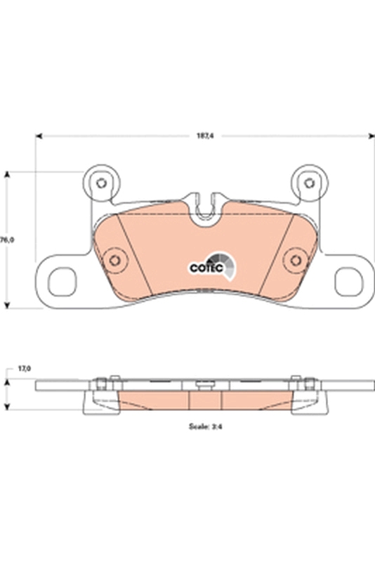 TRW GDB1875 COTEC Kit...