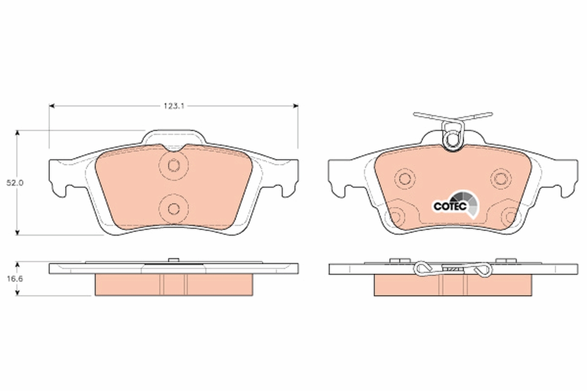 TRW GDB1938 COTEC Kit...