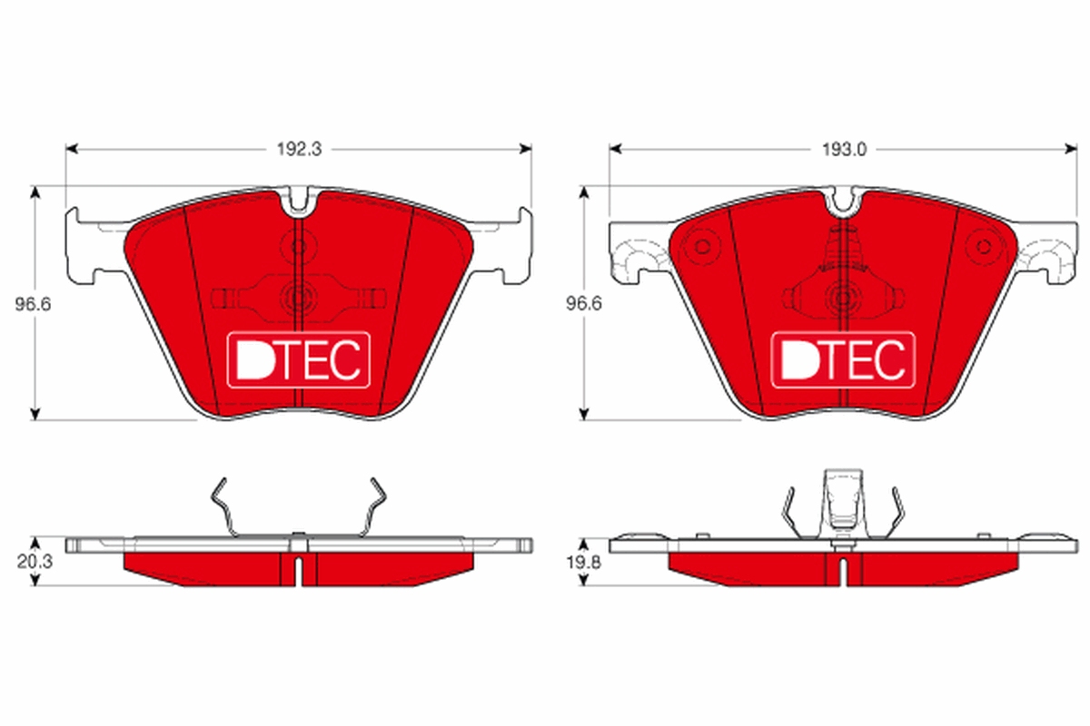 TRW GDB1964DTE DTEC COTEC...