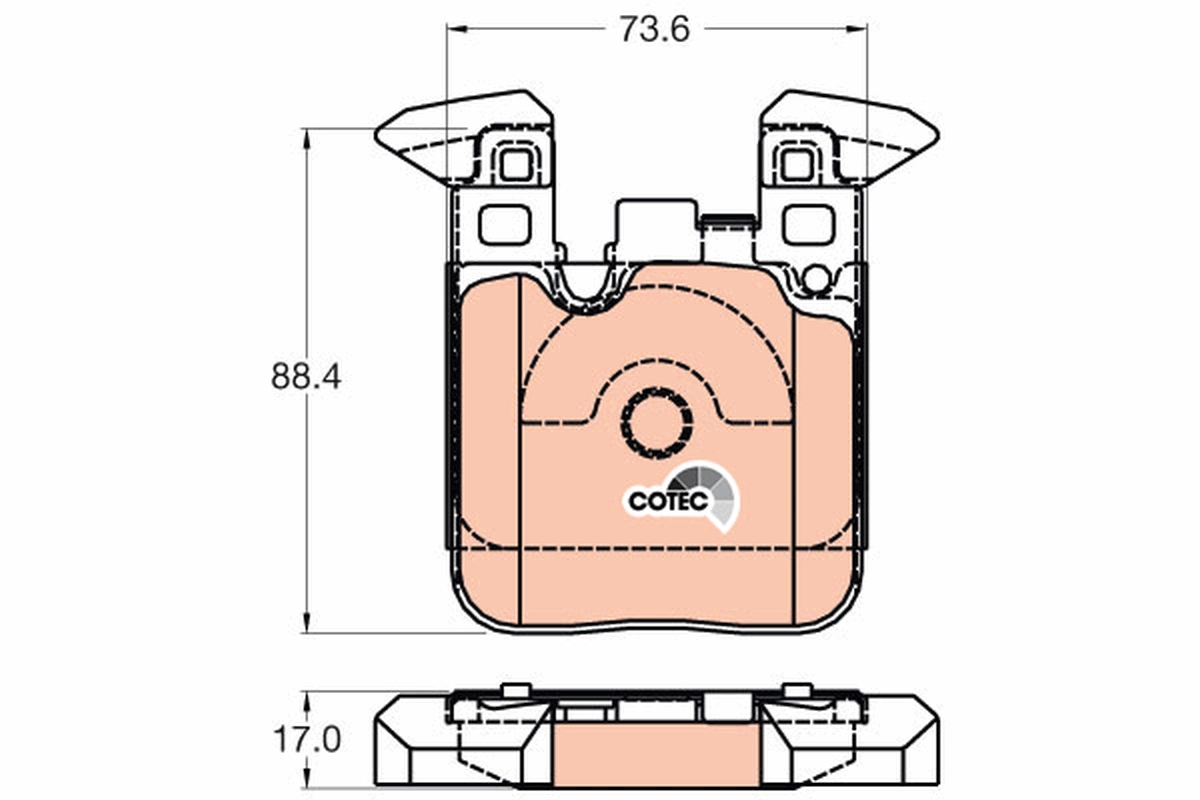 TRW GDB2028 COTEC Kit...