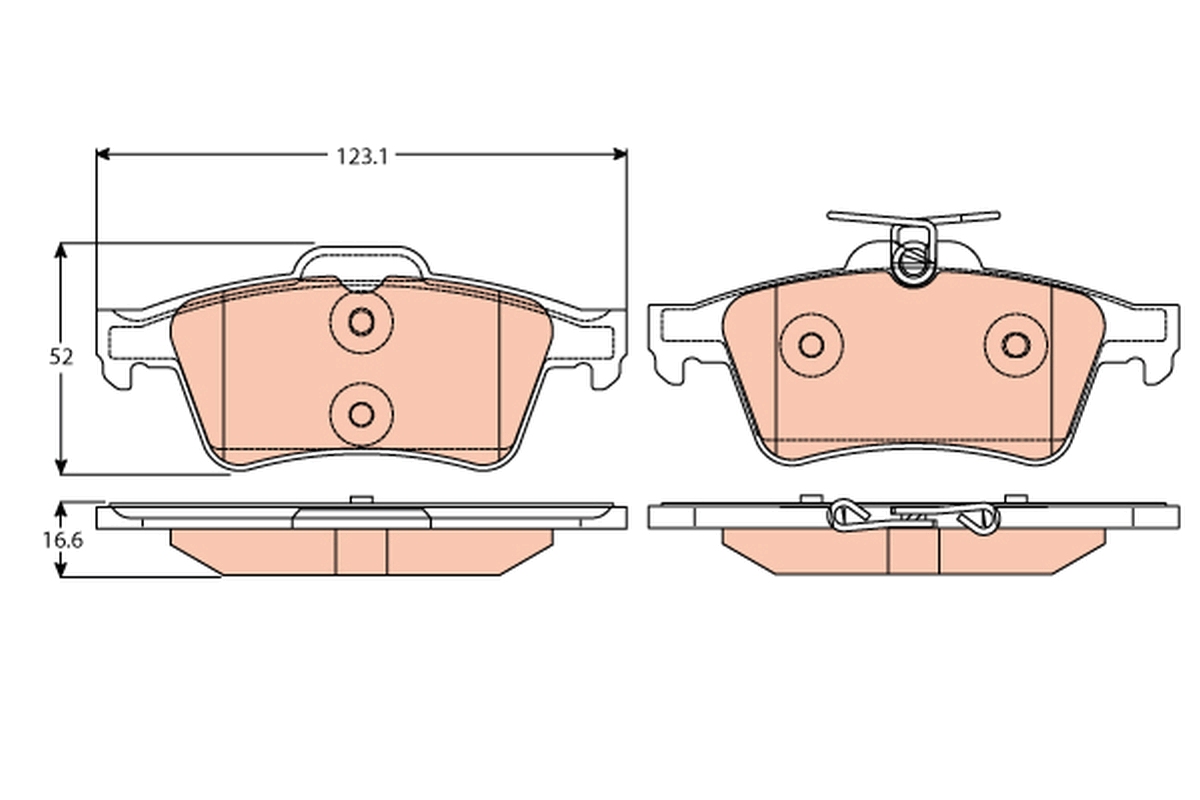 TRW GDB2086 COTEC Kit...