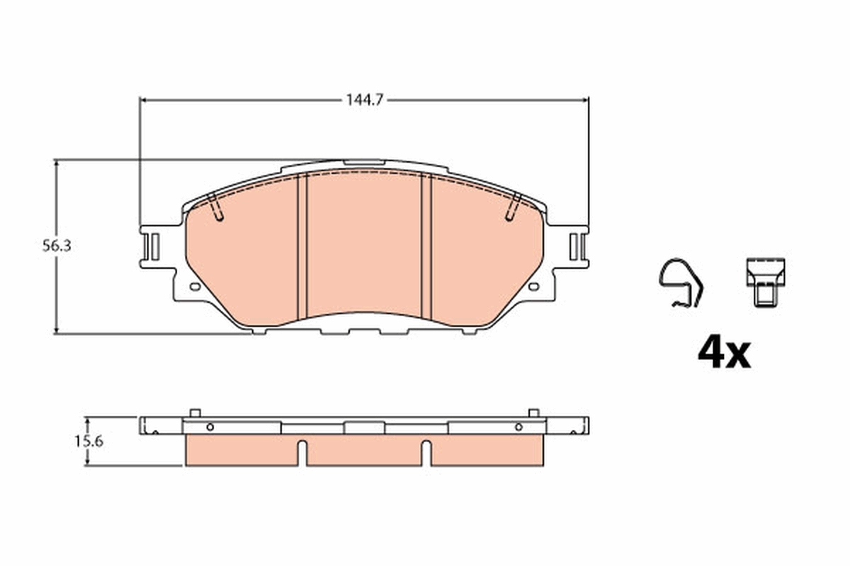 TRW GDB2196 комплект...