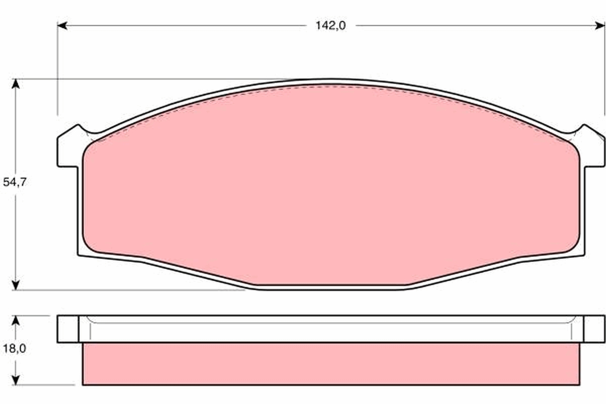 TRW GDB3117 Kit de...