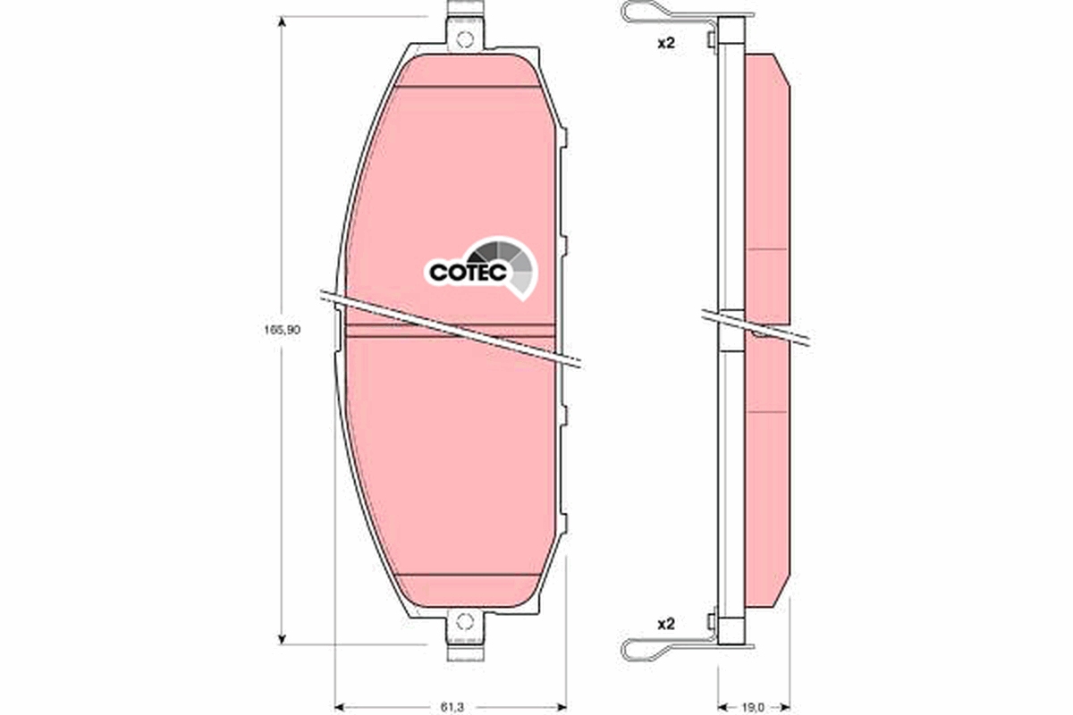 TRW GDB3222 COTEC set...