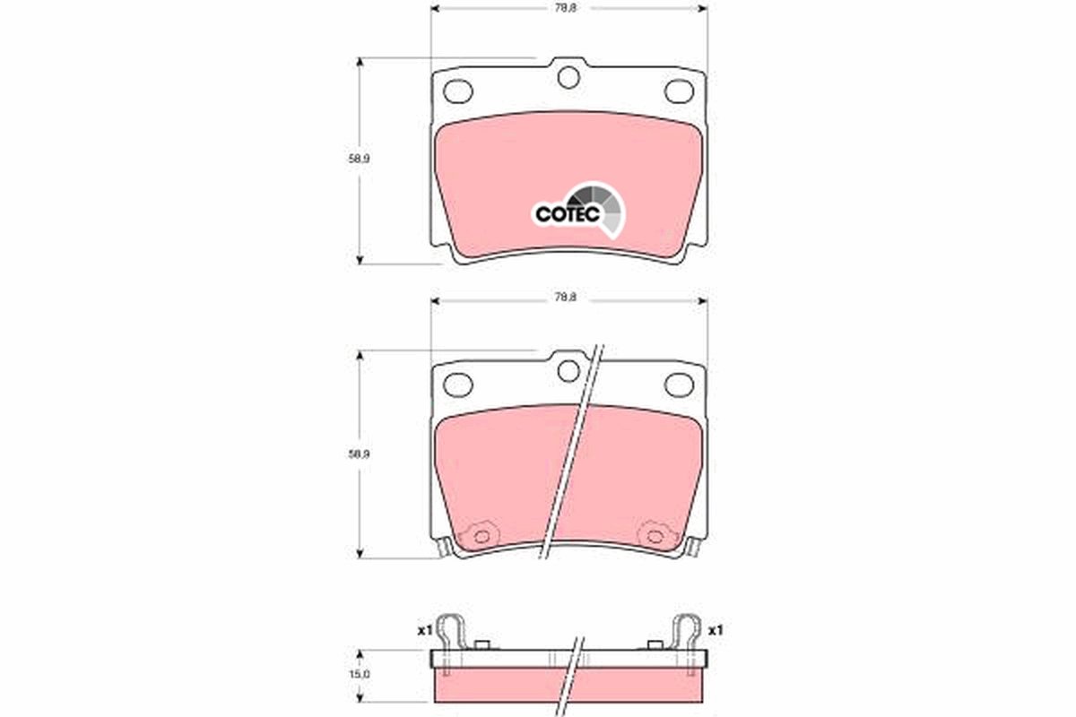 TRW GDB3239 COTEC set...