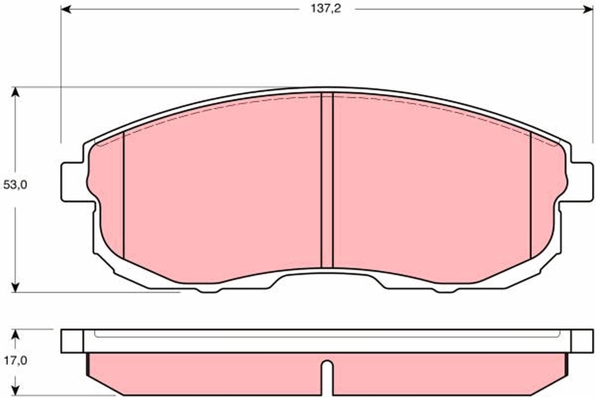MAXGEAR 19-0594 Bremsekloss sett