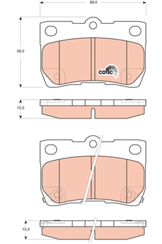 TRW GDB3399 COTEC set...