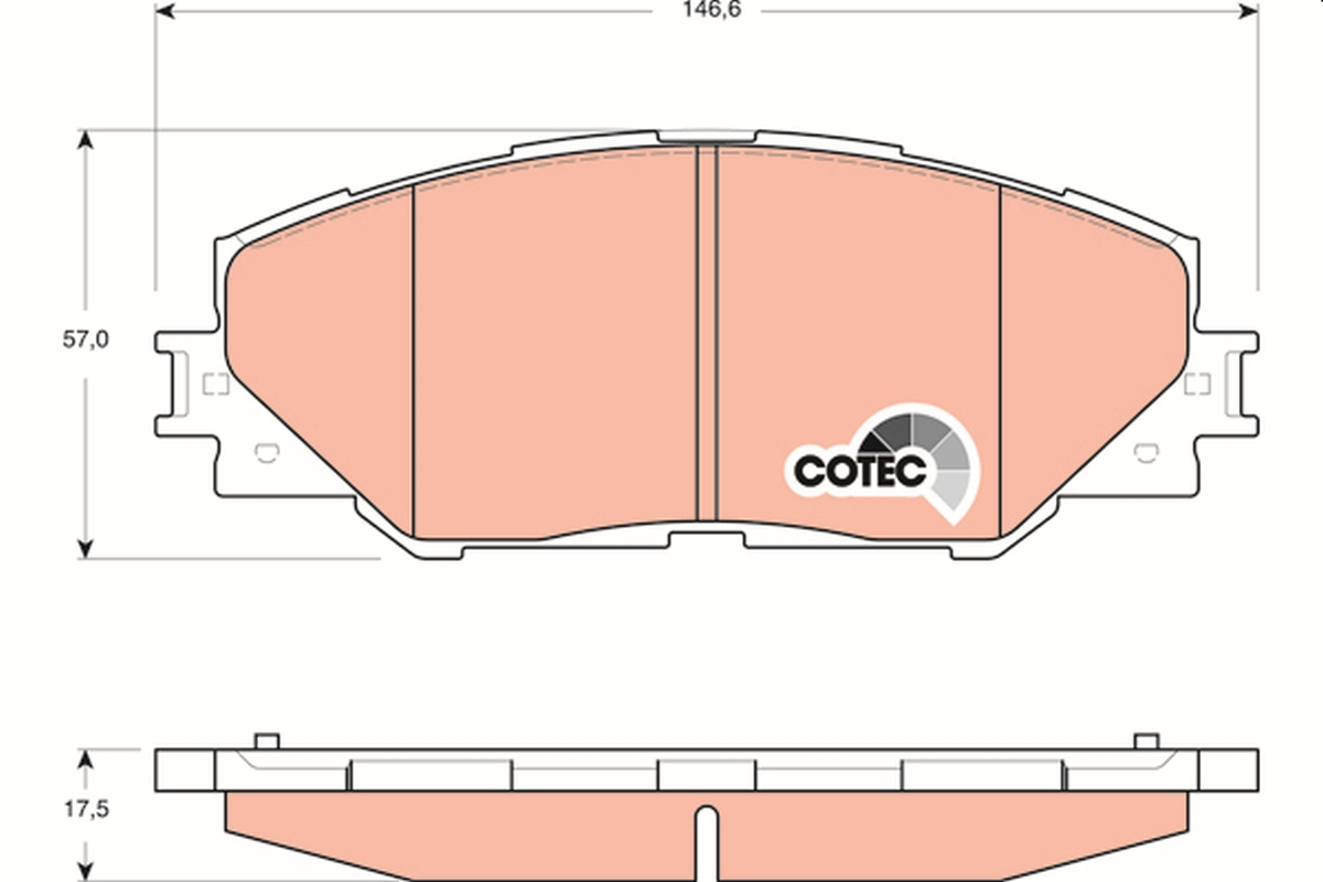 TRW GDB3424 COTEC set...