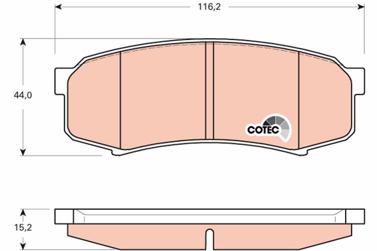 TRW GDB3464 COTEC set...