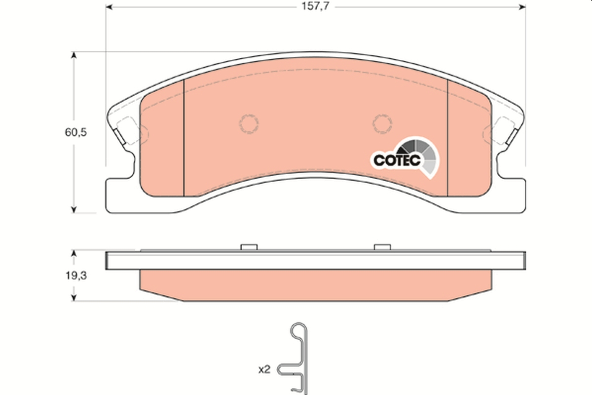 TRW GDB4133 COTEC Kit...