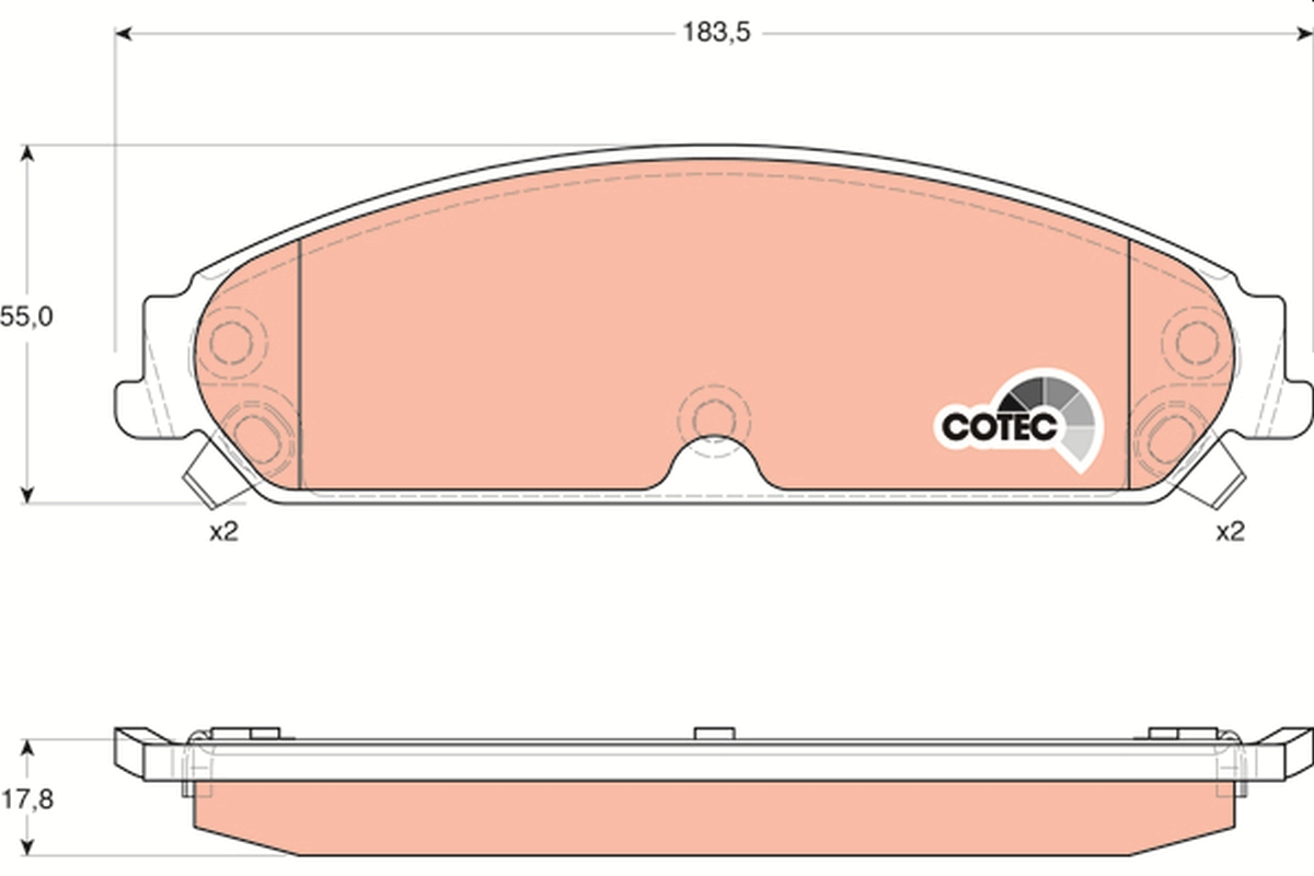 TRW GDB4134 COTEC set...