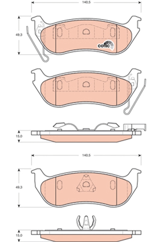 TRW GDB4139 COTEC set...