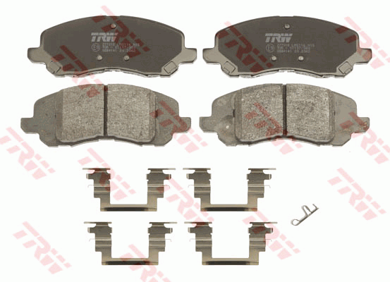 TRW GDB4141 Kit pastiglie freno, Freno a disco