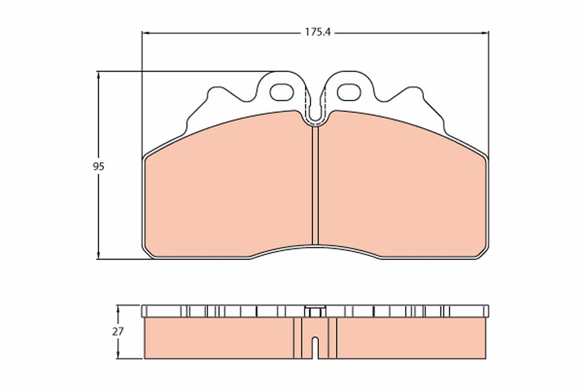 TRW GDB5113 set placute...