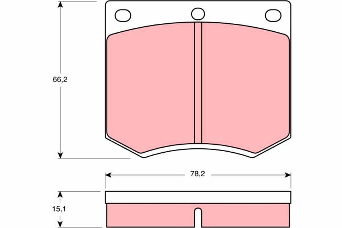 TRW GDB660 COTEC комплект...