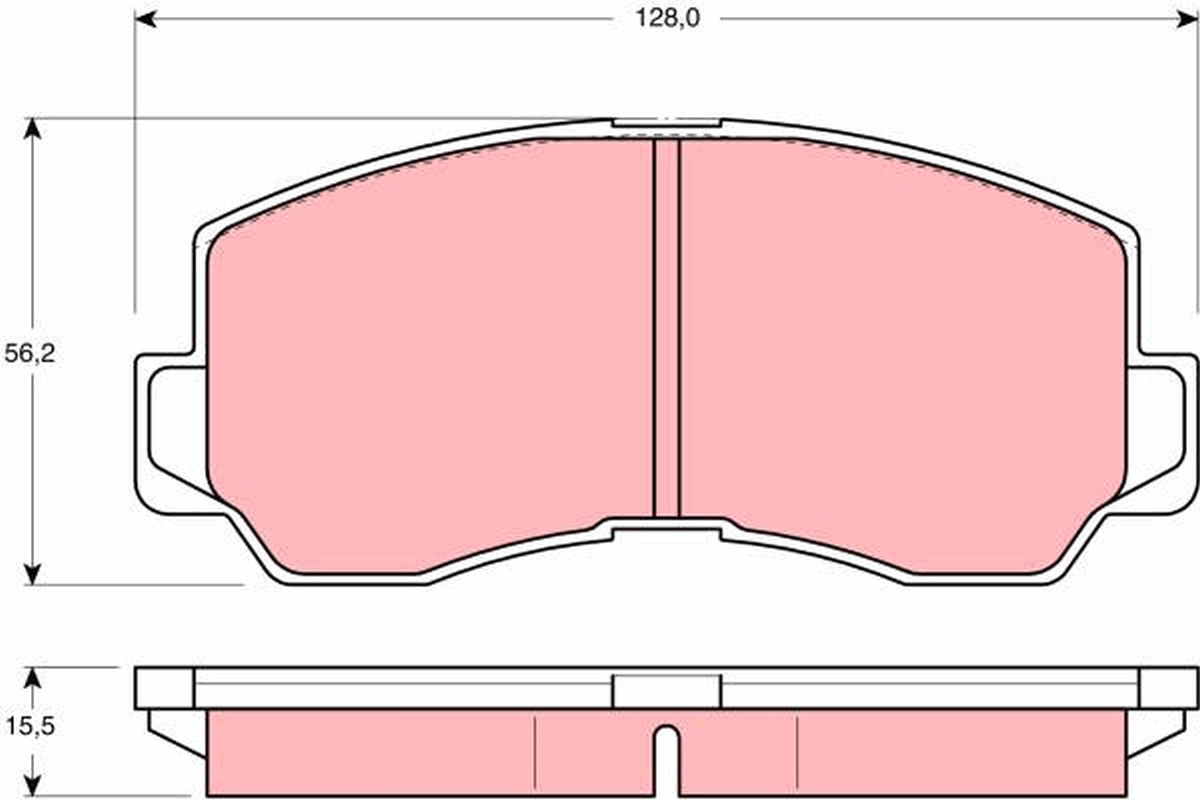 TRW GDB785 комплект...