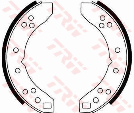 TRW GS6017 Kit ganasce freno