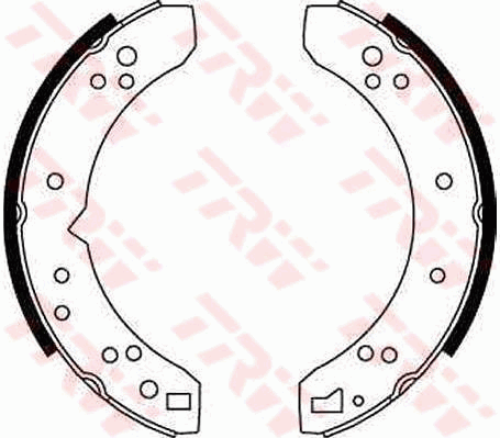 TRW GS6070 Kit ganasce freno