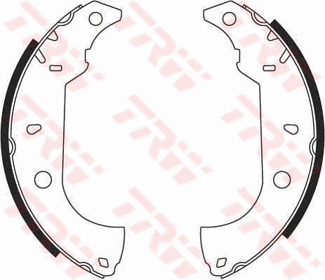 TRW GS8614 Kit ganasce freno-Kit ganasce freno-Ricambi Euro