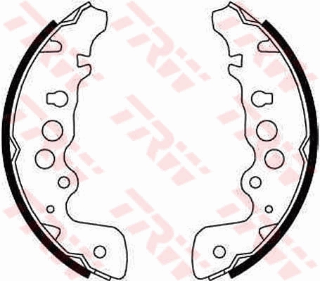 TRW GS8670 Set saboti frana