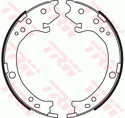 TRW GS8779 Kit ganasce, Freno stazionamento-Kit ganasce, Freno stazionamento-Ricambi Euro