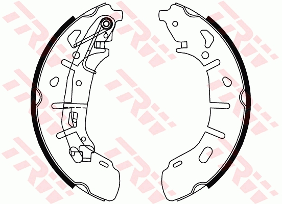 TRW GS8799 Set saboti frana