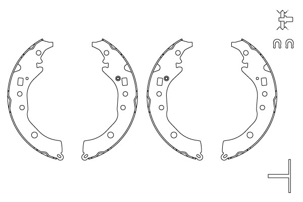 BREMBO S 83 503 ESSENTIAL LINE Bremsesko sett