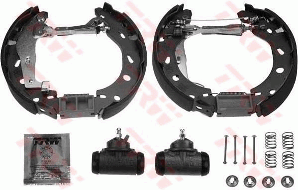 TRW GSK1558 Bremsbackensatz