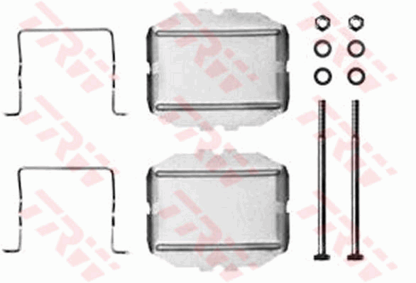 TRW PFK211 Kit accessori, Pastiglia freno