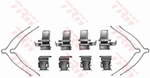 TRW PFK361 Zubehörsatz,...